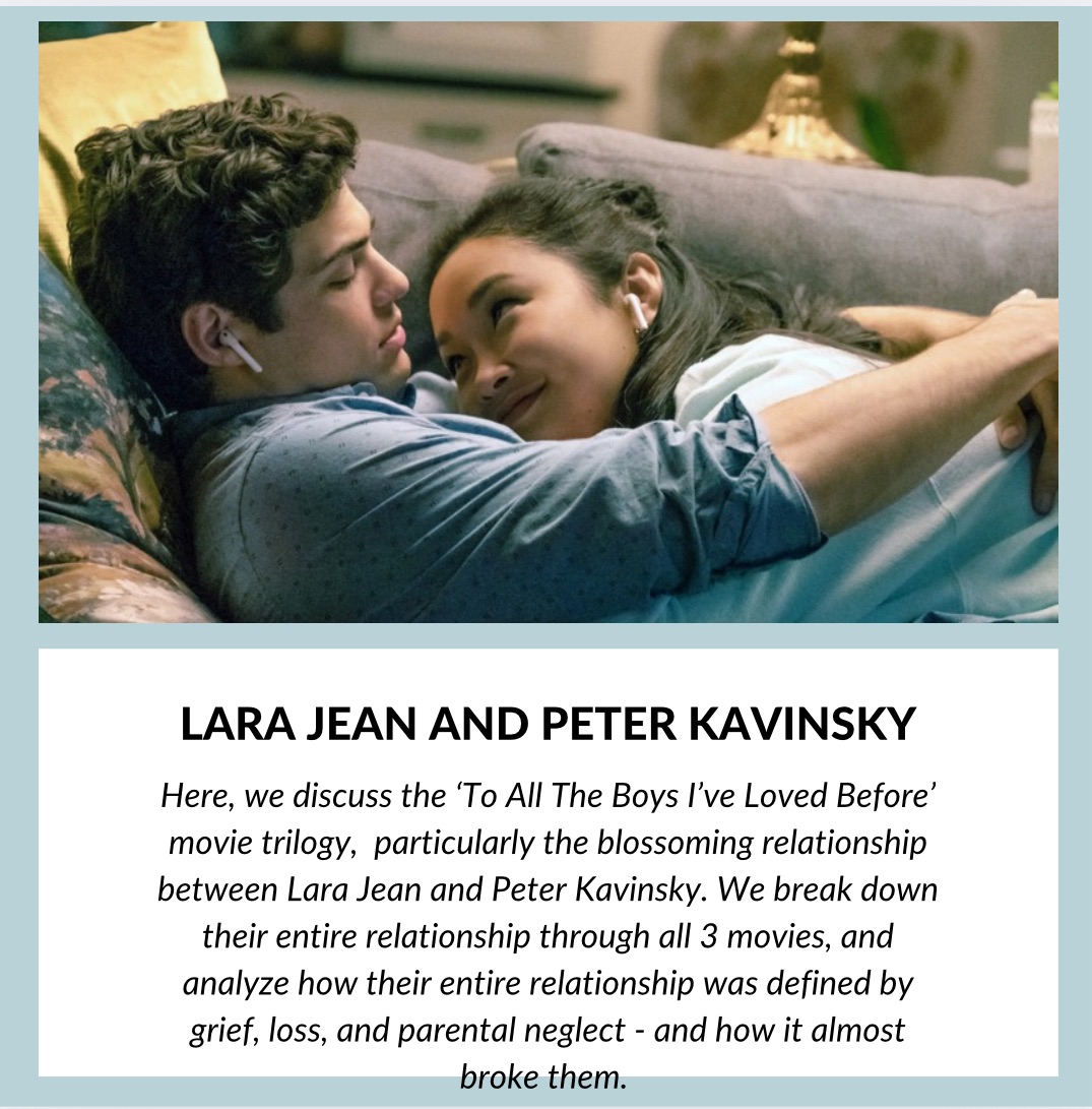 To All The Boys I’ve Loved Before: Breaking Down Lara Jean And Peter Kavinsky’s Entire Relationship – And How It Was Defined By Grief, Loss, and Parental Neglect