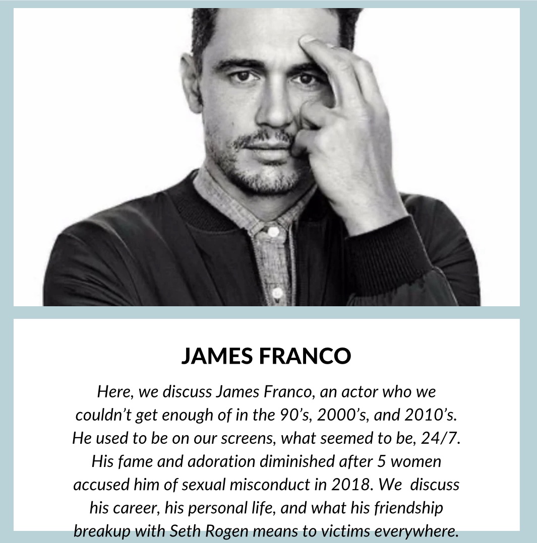 James Franco: What The Demise Of His Friendship With Seth Rogen Means To Sexual Assault Survivors – And How His Sexual Misconduct Allegations Didn’t Actually Impact His Career