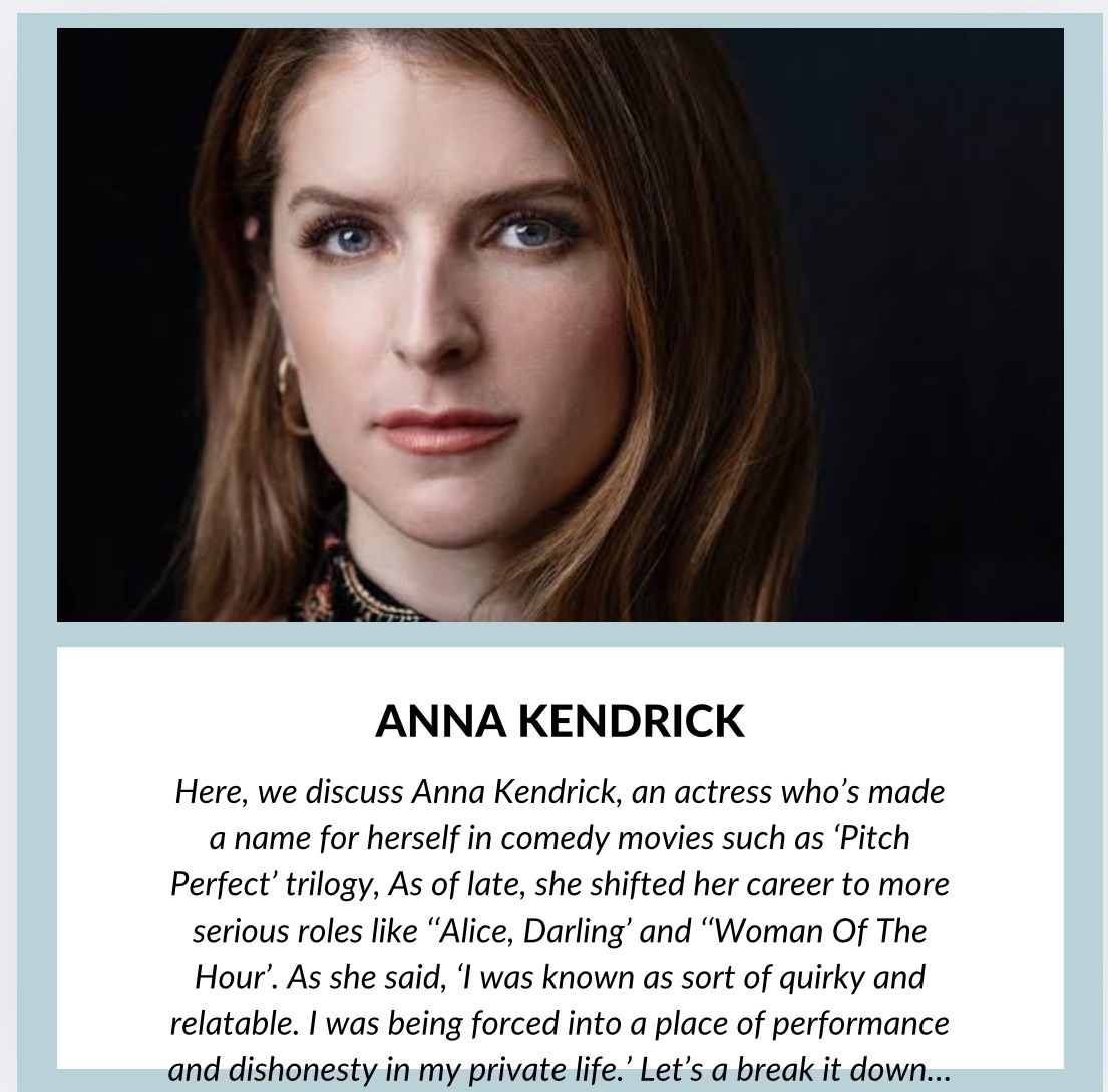 Anna Kendrick: The Real Beauty Of Art Therapy In Healing Your Trauma – And How It Can Lead You To Finally Being Recognized For Your Real Talent After Years Of Work In Your Industry