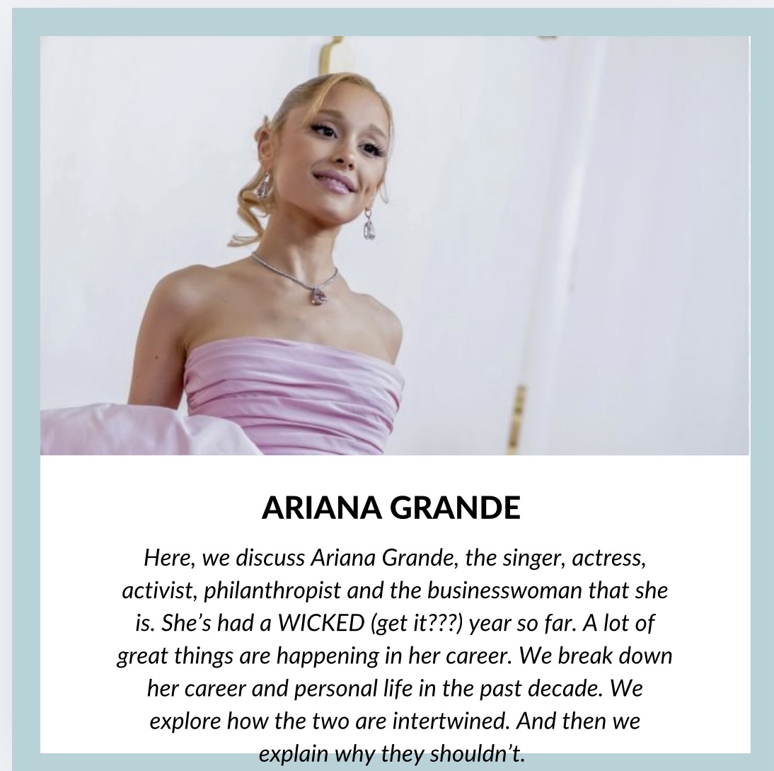 Ariana Grande: Why Women Are Belittled And Seen As Less Than In Their Careers – And Exactly Why They Shouldn’t Be