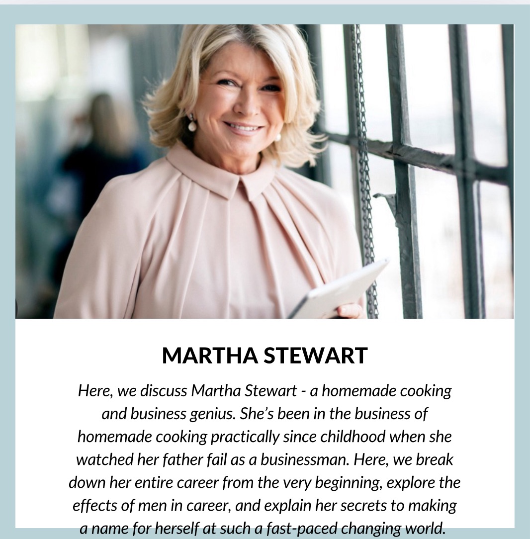 Martha Stewart: How She Became The First Self Made Female Entrepreneur In A Male Dominated World – And How She’s Changing The Definition Of Womanhood