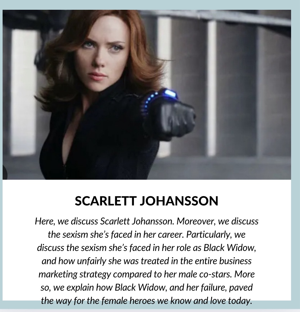 Scarlett Johansson: How Her Time Portraying Black Widow Represented Sexism In The Workplace – And What We Can All Take Away From The Witnessed Time And Energy She Spent Fighting For Women’s Equal Rights